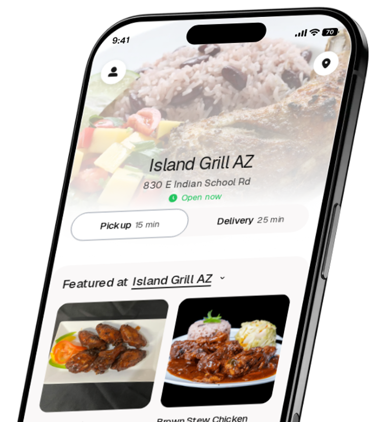 Island Grill AZ app preview