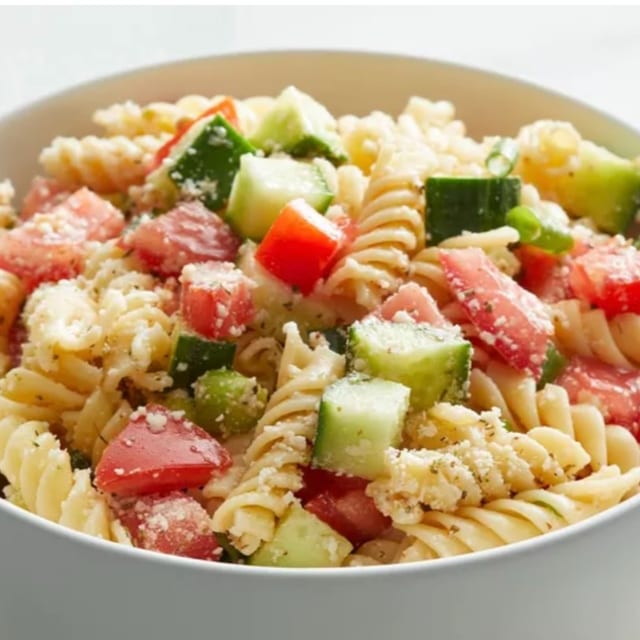 Pasta salad.