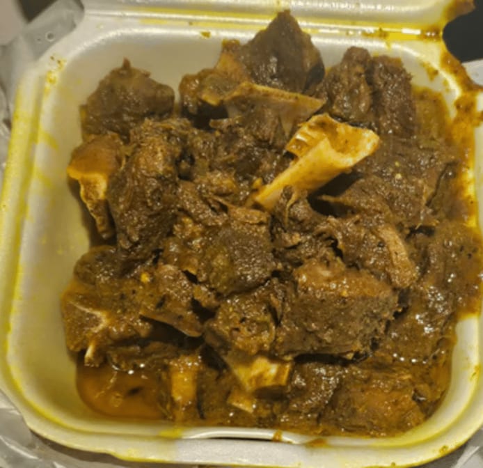 Side - Curry Goat.