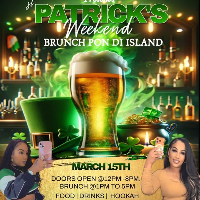 St Patrick weekend, Brunch Pon Di Island