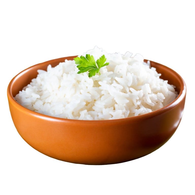 Side - Steamed White Rice.