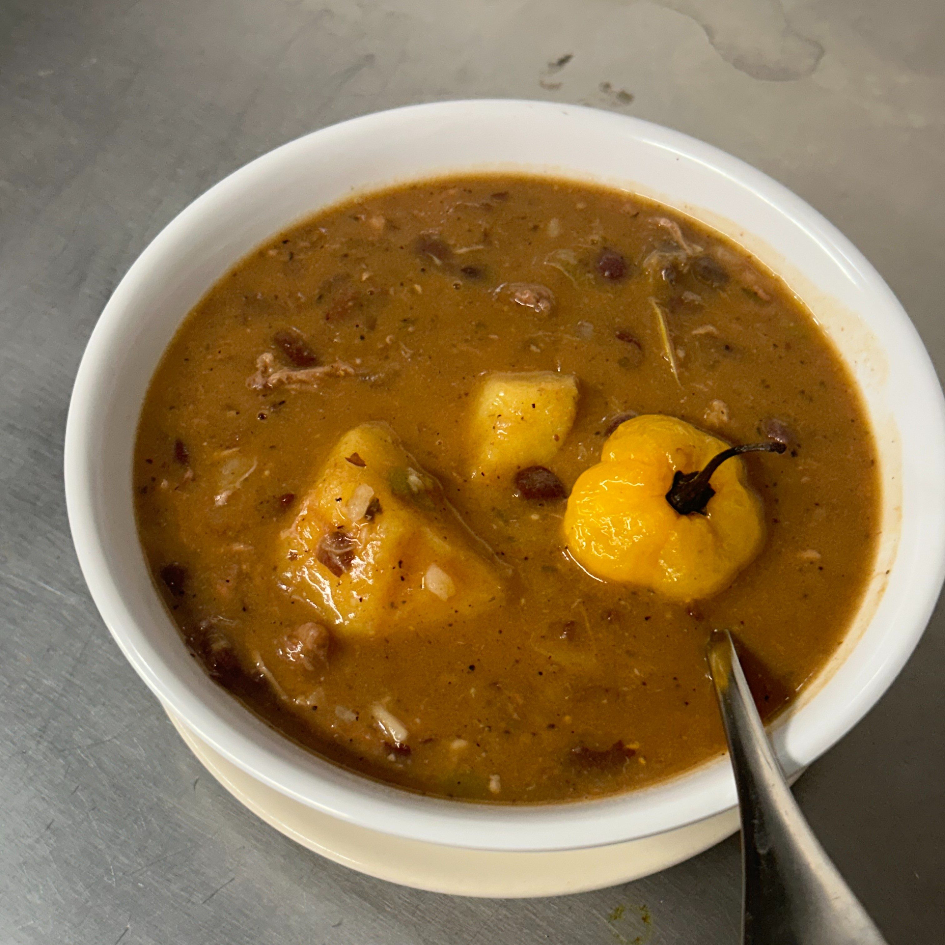 Soup of the Day - Red Peas.