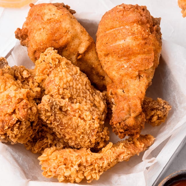 Fried chicken.