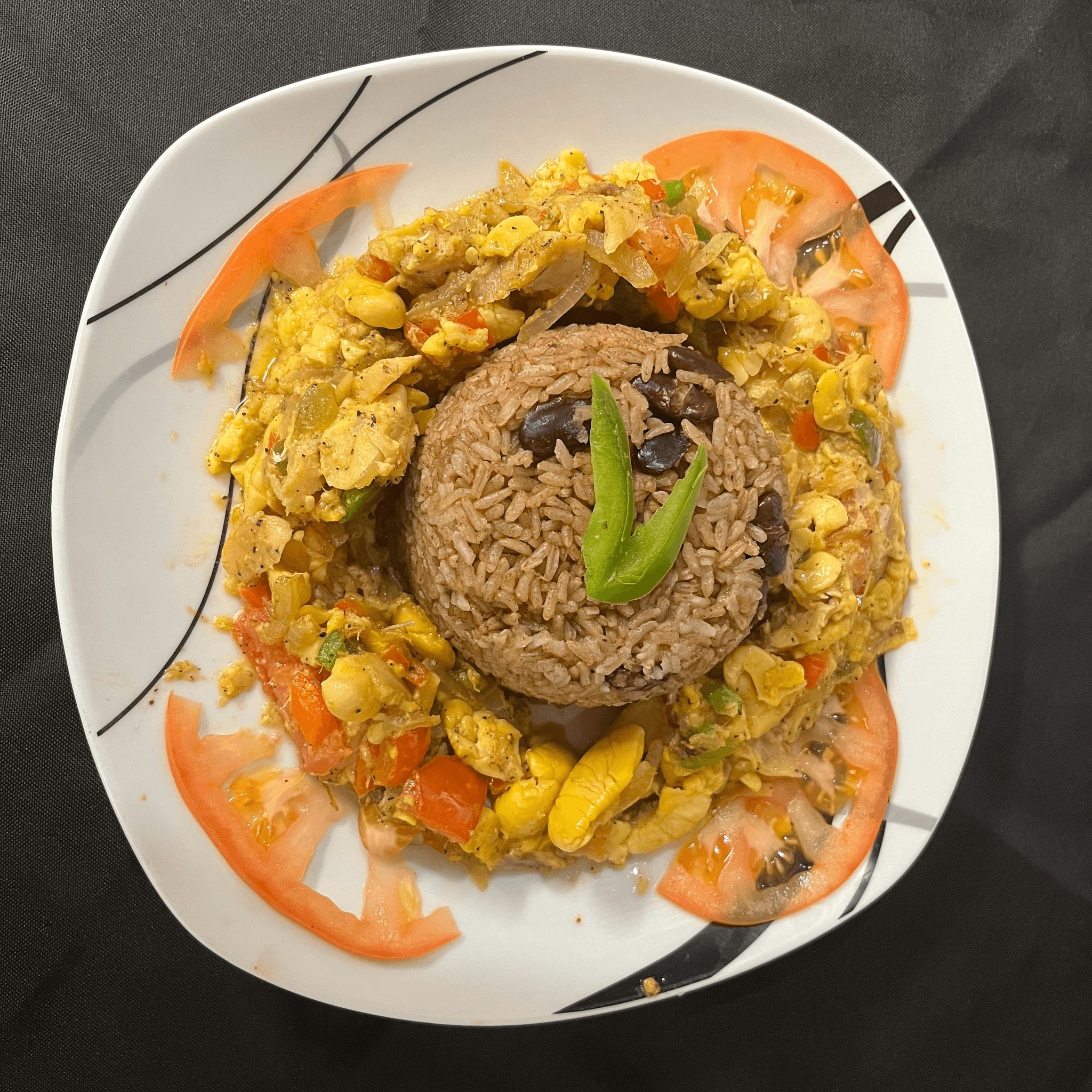 Side - Ackee & Saltfish.