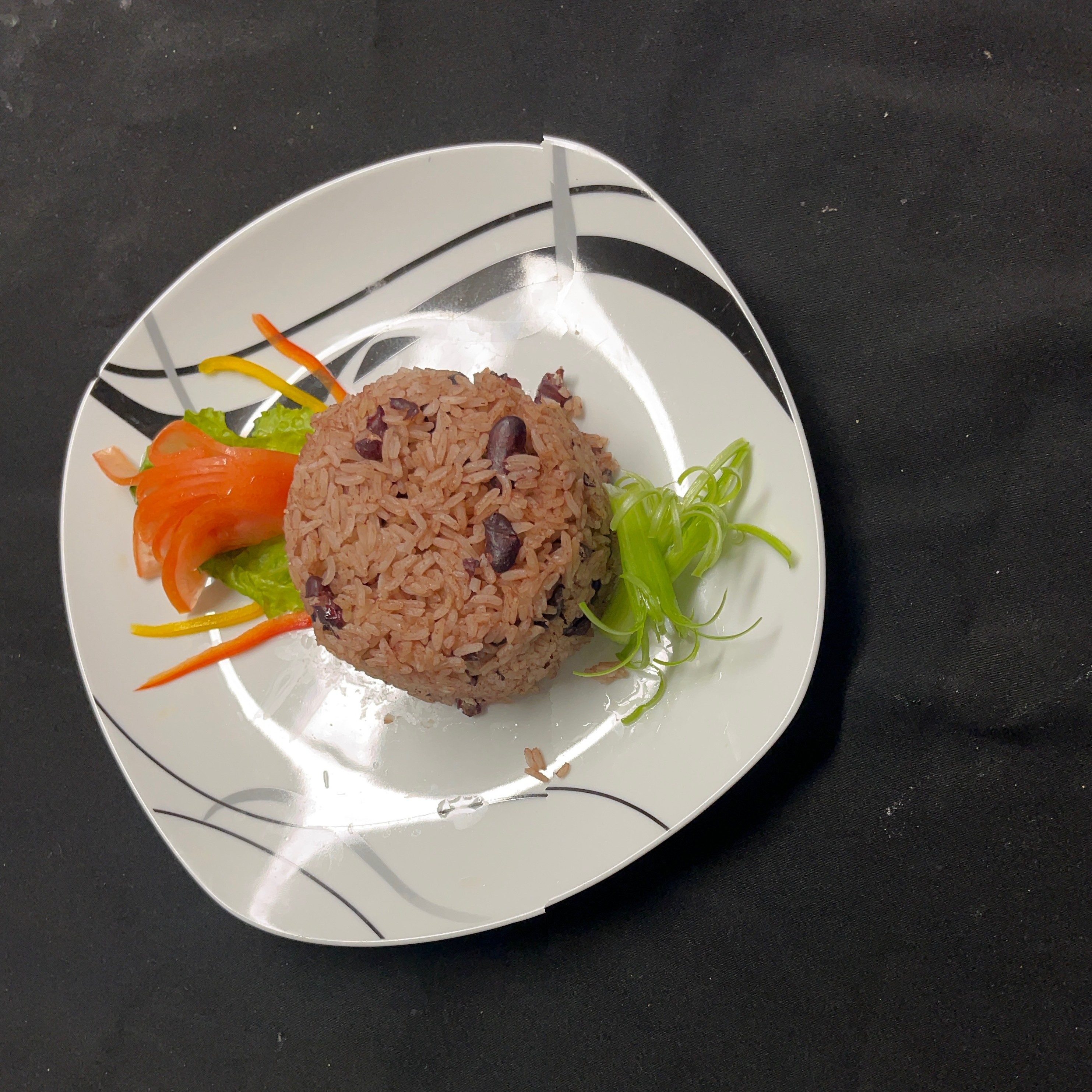 Side - Rice & Peas.