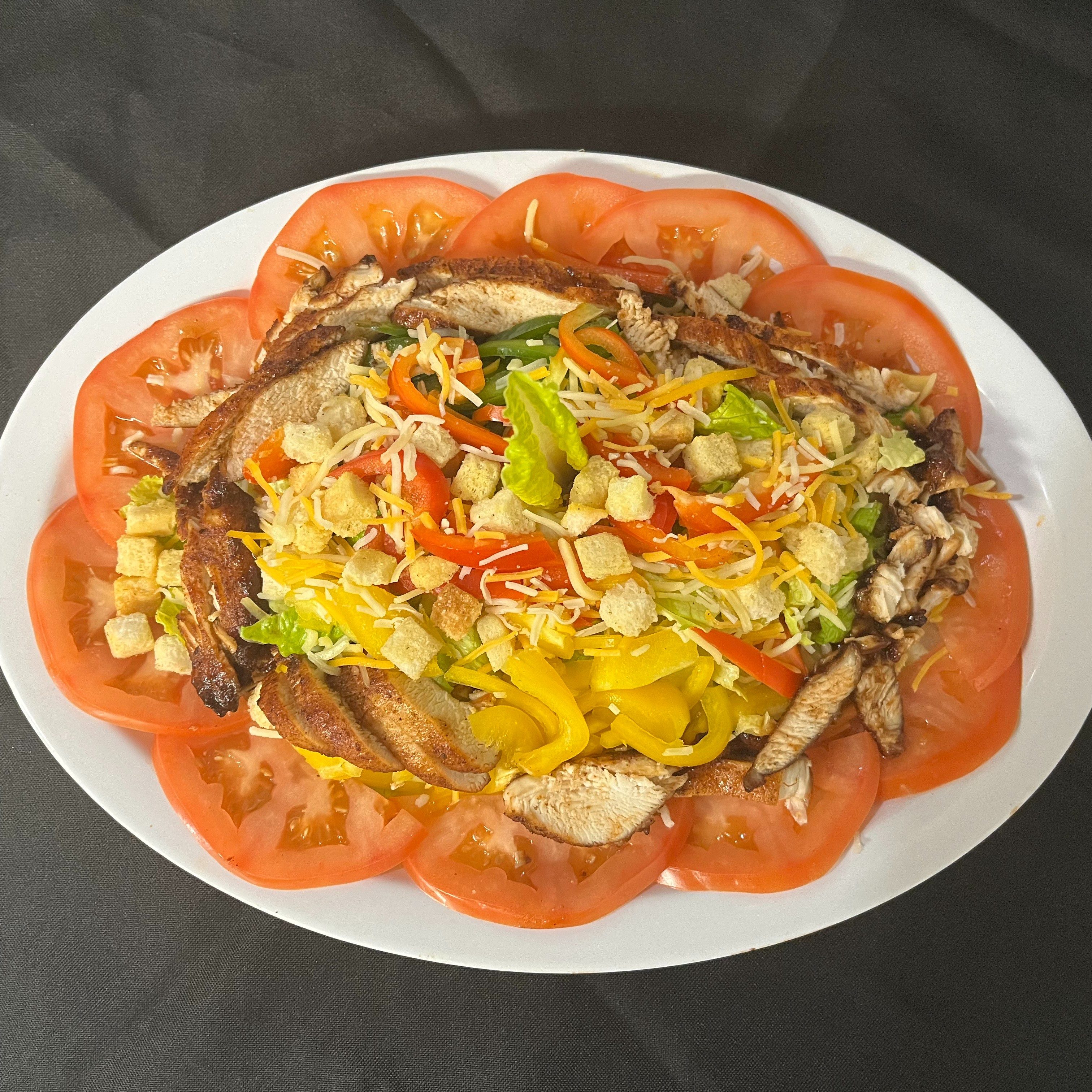 Jerk Chicken Salad.