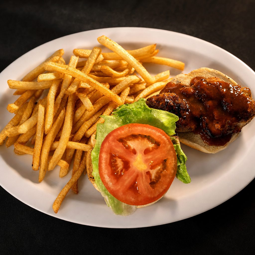 Jerk Chicken Sandwich.
