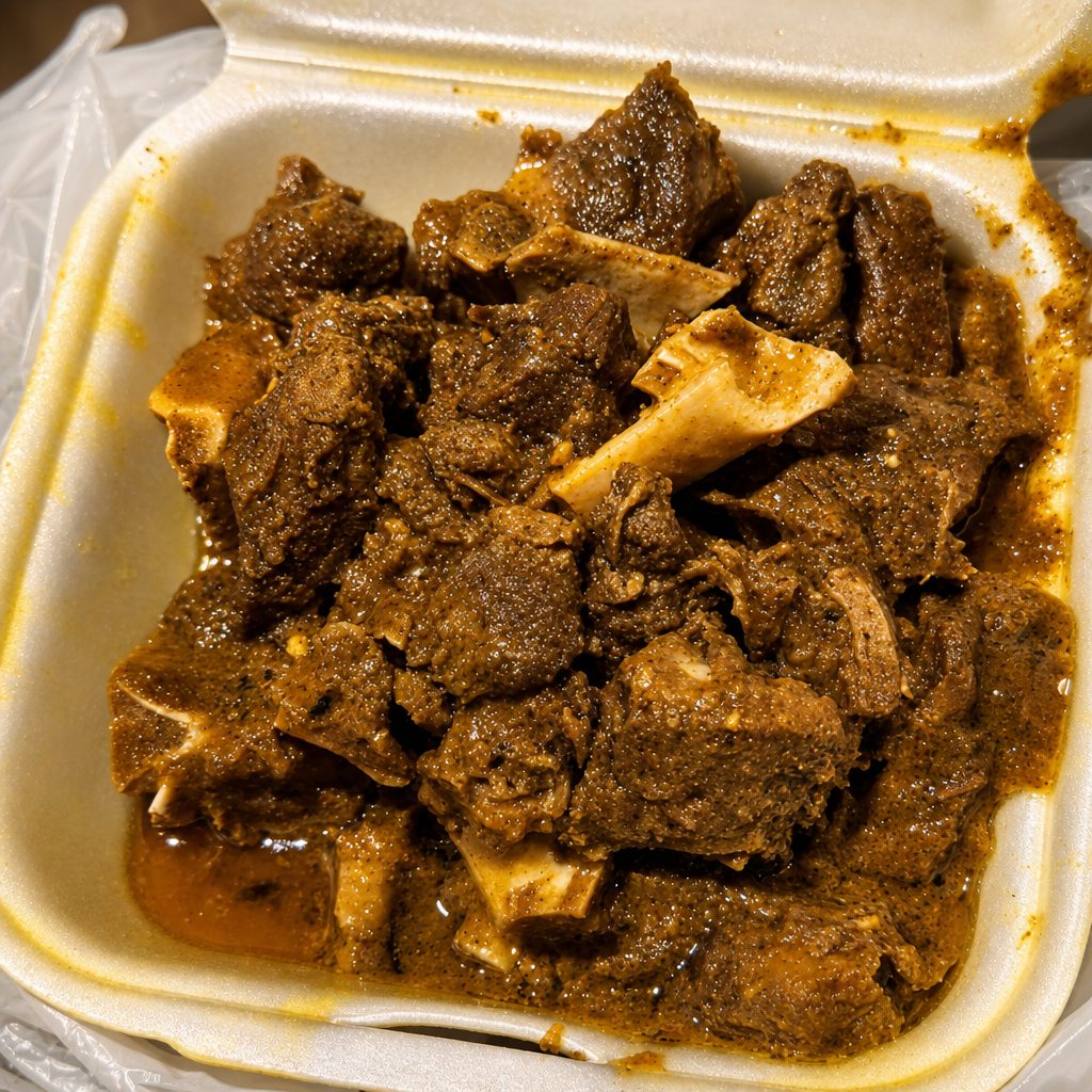 Side - Curry Goat.