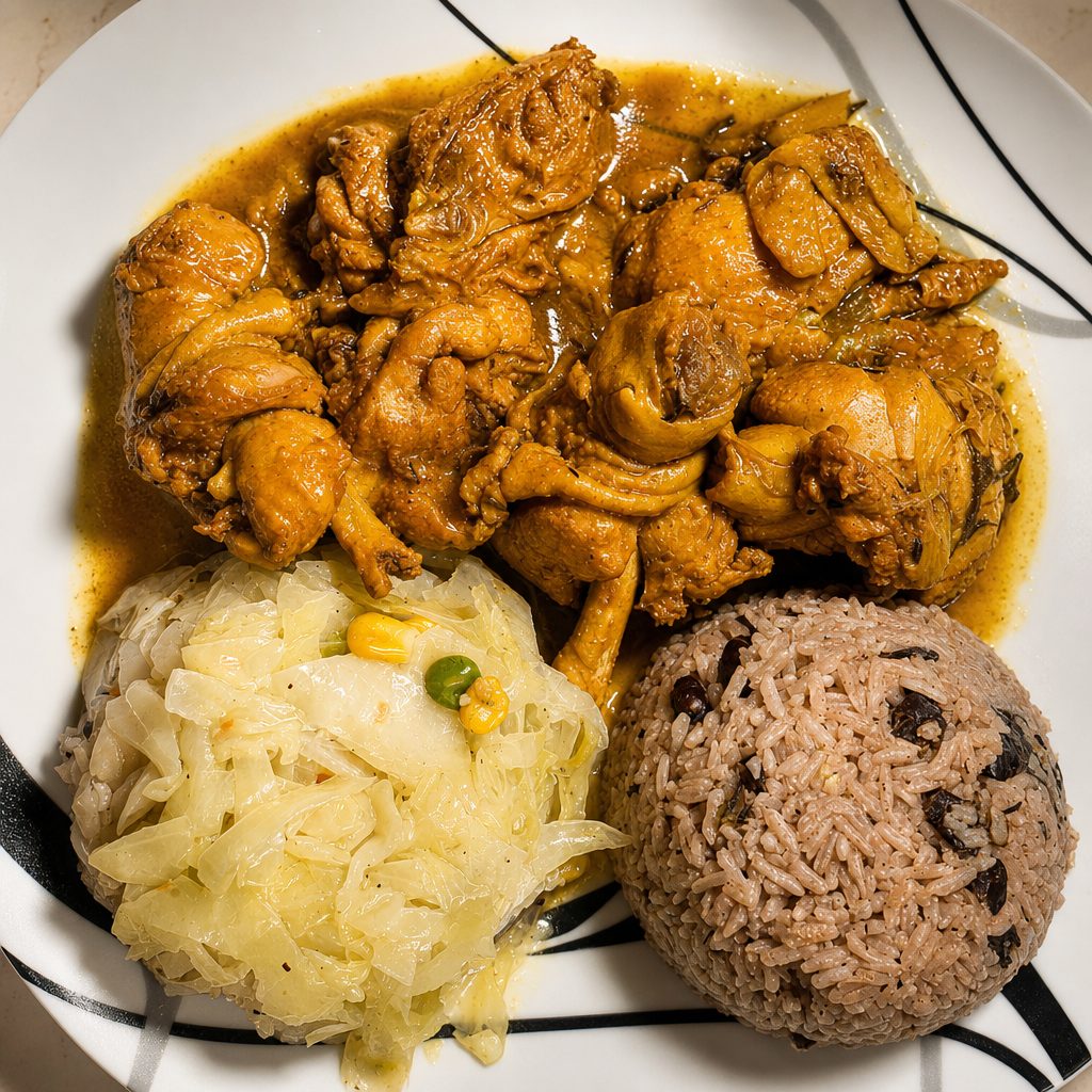Side - Curry Chicken.
