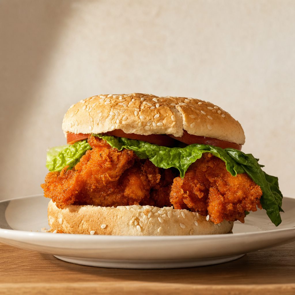 Crispy Chicken Sandwich.